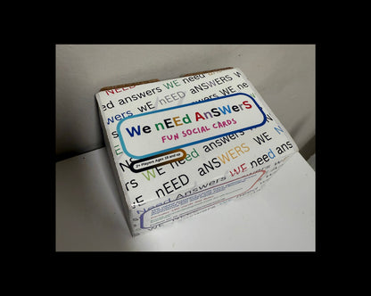 We Need Answers card deck